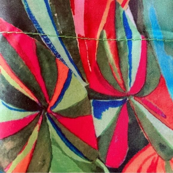 FARM Rio Banana Foliage Umbrella Tropical Plants Wood Beads Green Diameter 37.4" - Picture 6 of 9